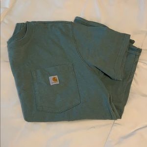 Carhartt tshirt women’s medium in green